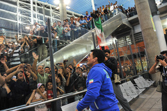 بازگشت تیم ملی کشتی فرنگي‌ به كشور